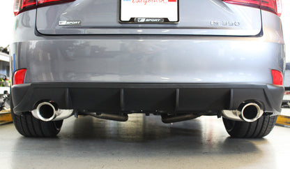 Stillen Lexus IS250, IS350 Rear Diffuser Matte Black For 14-2016 Lexus IS250, IS350