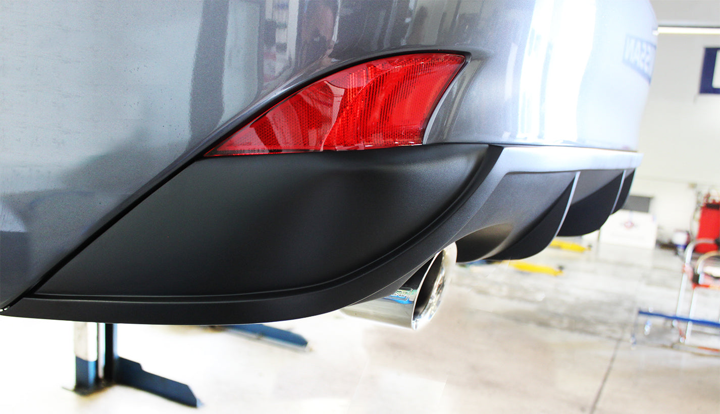 Stillen Lexus IS250, IS350 Rear Diffuser Matte Black For 14-2016 Lexus IS250, IS350