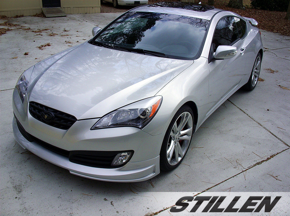 Stillen Hyundai Genesis Coupe Front Lip Spoiler For 10-12 Hyundai Genesis Coupe