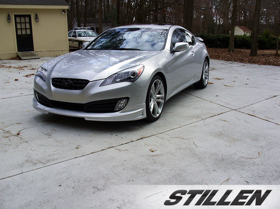 Stillen Hyundai Genesis Coupe Front Lip Spoiler For 10-12 Hyundai Genesis Coupe