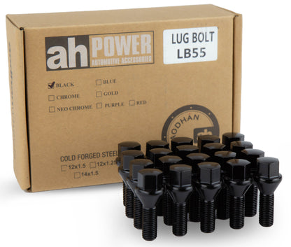 Aodhan Aodhan LB55 Lug Bolts Set - Conical Seat, 28mm Shank Length