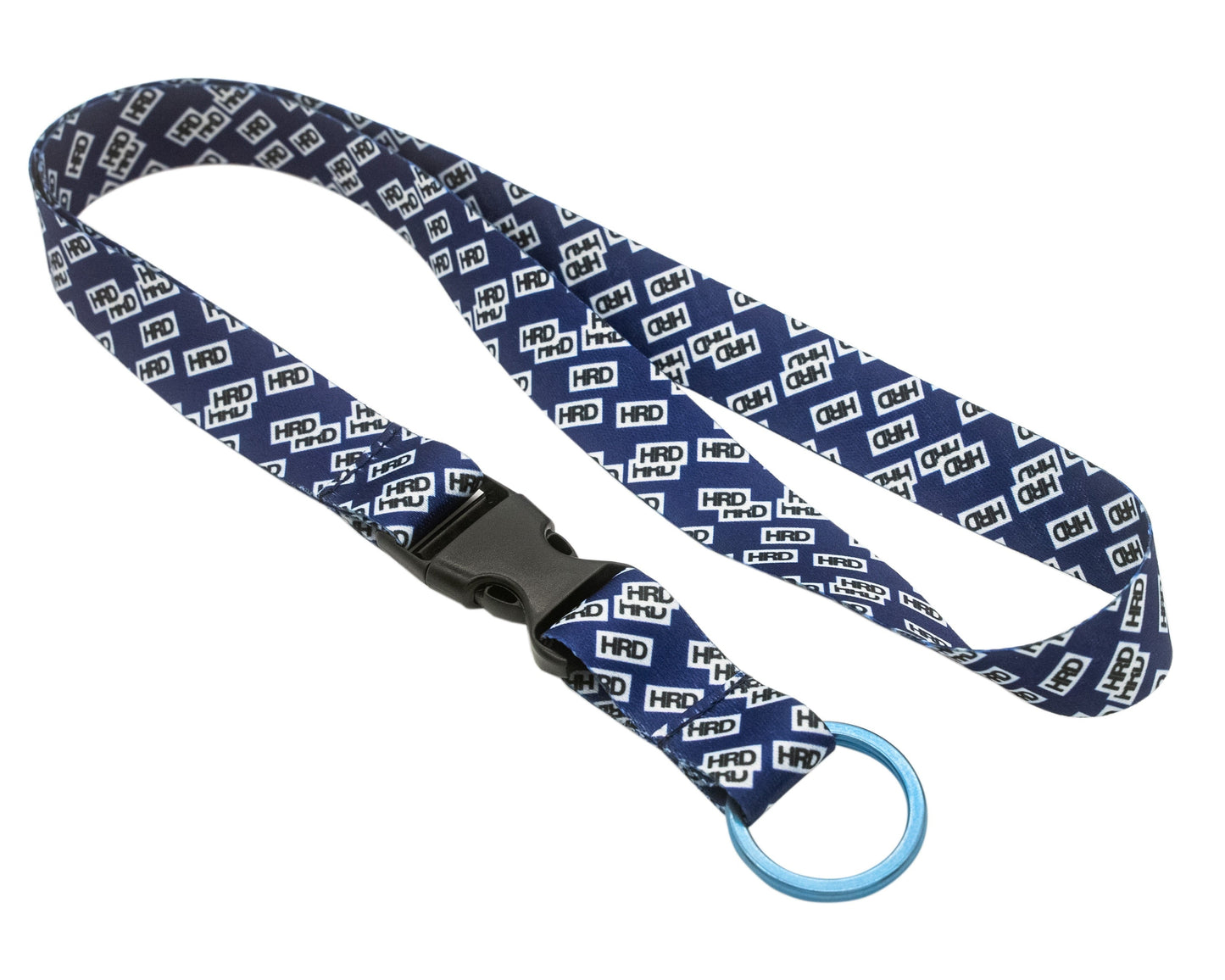 HRD All-Over Box Logo Lanyard Including Titanium Key Ring
