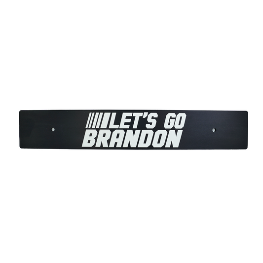 Billetworkz "Let's Go Brandon" License Plate Delete - Graveyard Performance
