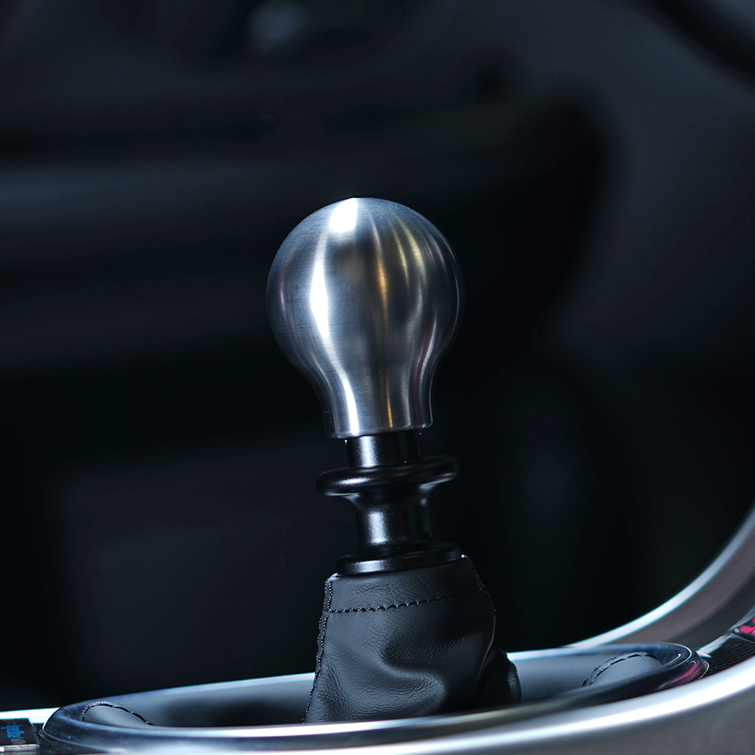 Billetworkz Titanium Brushed Shift Knob for Subaru 5-Speed - Graveyard Performance