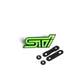 Racing Art STI Grille Emblem w/ Multiple Color Avaialable [Universal]