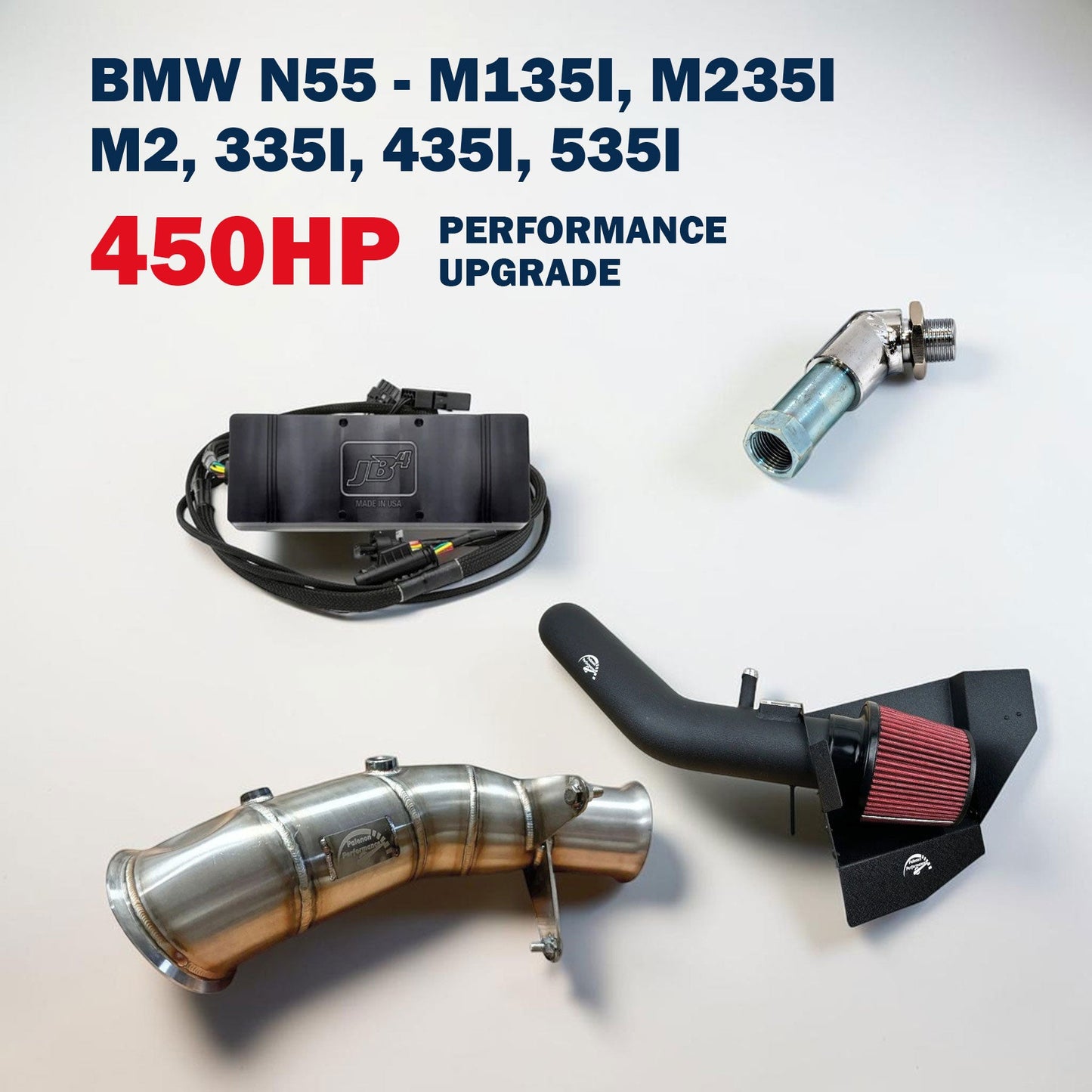 Palenon Performance 450HP Performance Upgrade For N55 BMW M135i, M235i, M2, 335i, 435i, 535i (F Chassis)