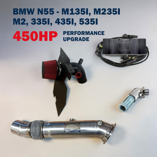 Palenon Performance 450HP Performance Upgrade For N55 BMW M135i, M235i, M2, 335i, 435i, 535i (F Chassis)