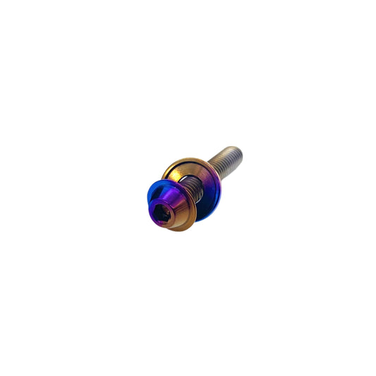 JDC Titanium Flush-Fit Bolt/Washer Kit (M5x0.8) - Graveyard Performance