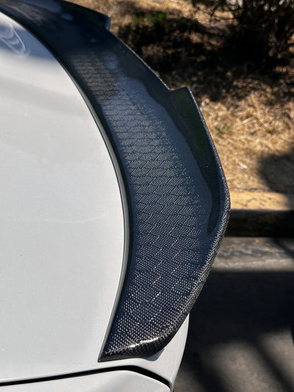 HoneyComb Carbon Fiber BMW G30 & F90 M5 PSM Trunk Spoiler - Graveyard Performance