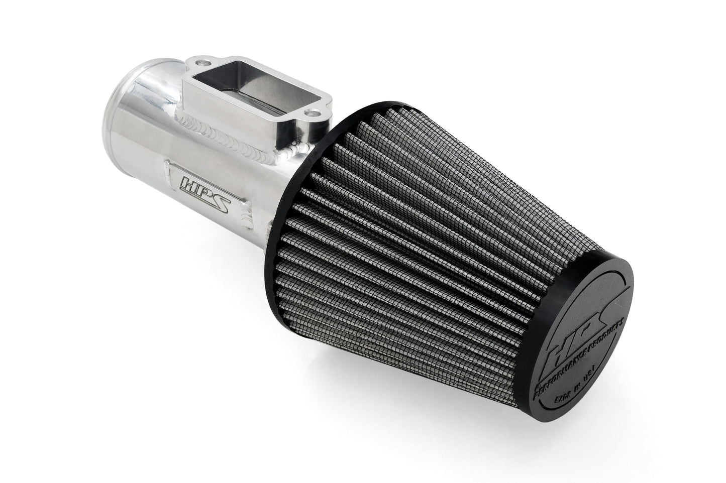 HPS 3" MAF Housing Air Intake Tube with HPS Air Filter HPS-4326