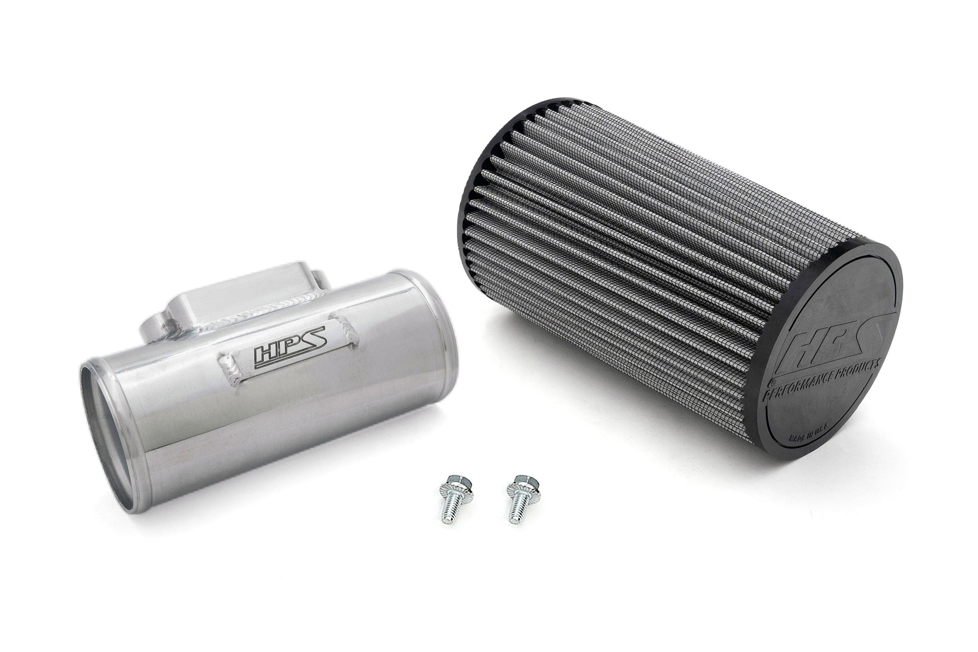 HPS 3 inch MAF Housing Air Intake Tube with HPS Air Filter HPS-4337