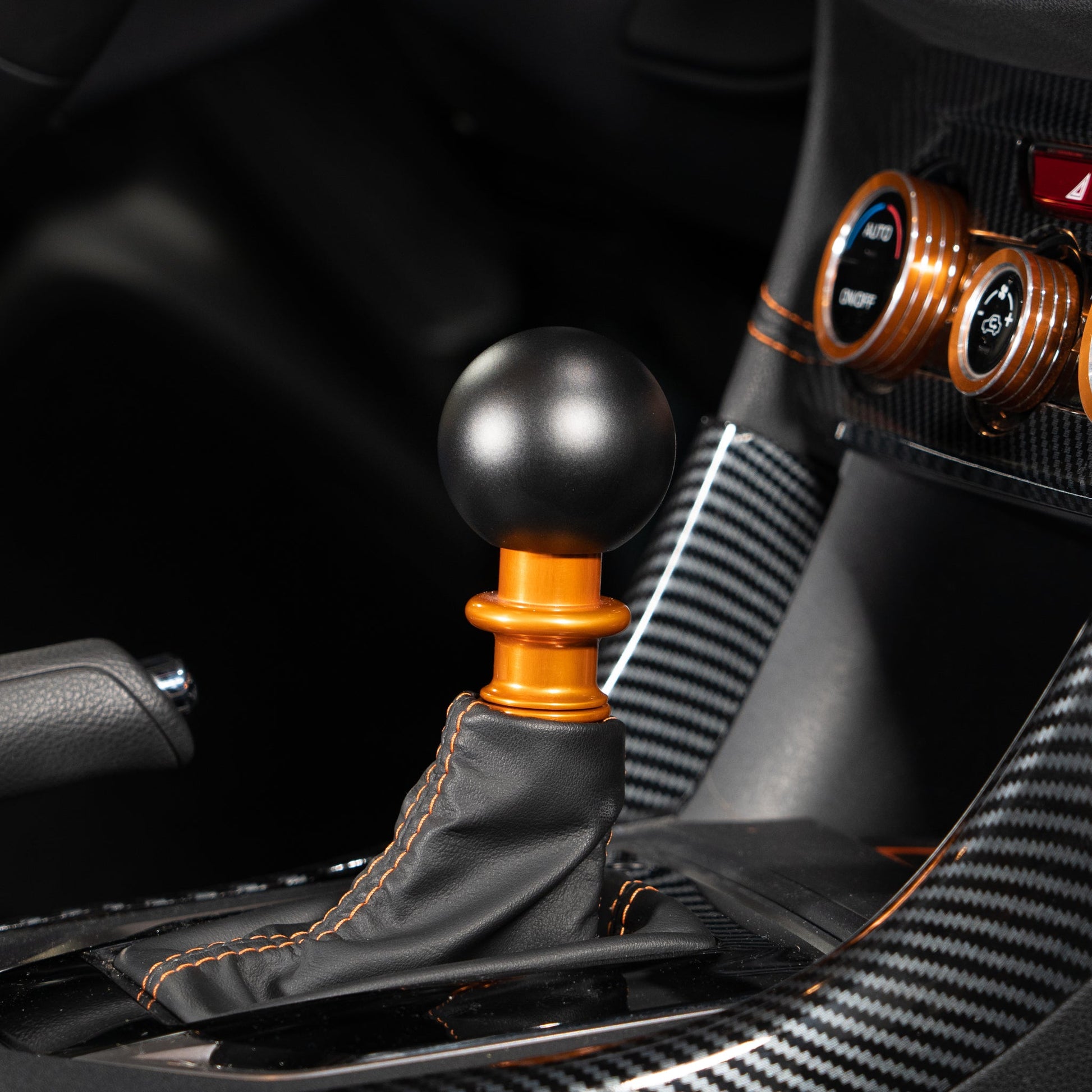 Billetworkz Automatic Shifter - Matte Black - Fits Subaru CVT: WRX (15–21), Crosstrek (13–23), Forester (14–18), Impreza (12–23), Legacy/Outback (10–14) - Graveyard Performance