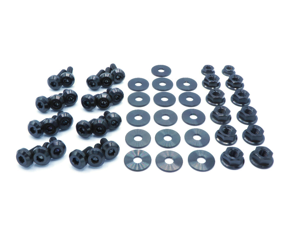 Stage 2 Titanium Hardware Engine Bay Kit - Mazda Miata (1989-1997) - Graveyard Performance