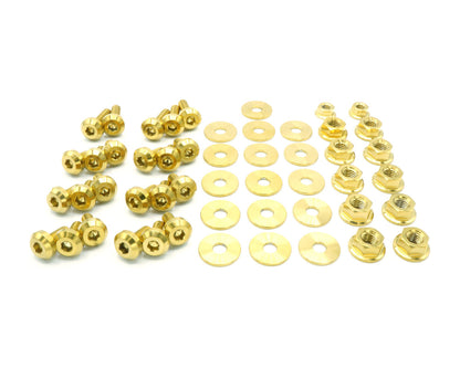Stage 2 Titanium Hardware Engine Bay Kit - Mazda Miata (1989-1997) - Graveyard Performance