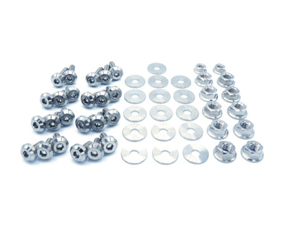 Stage 2 Titanium Hardware Engine Bay Kit - Mazda Miata (1989-1997) - Graveyard Performance