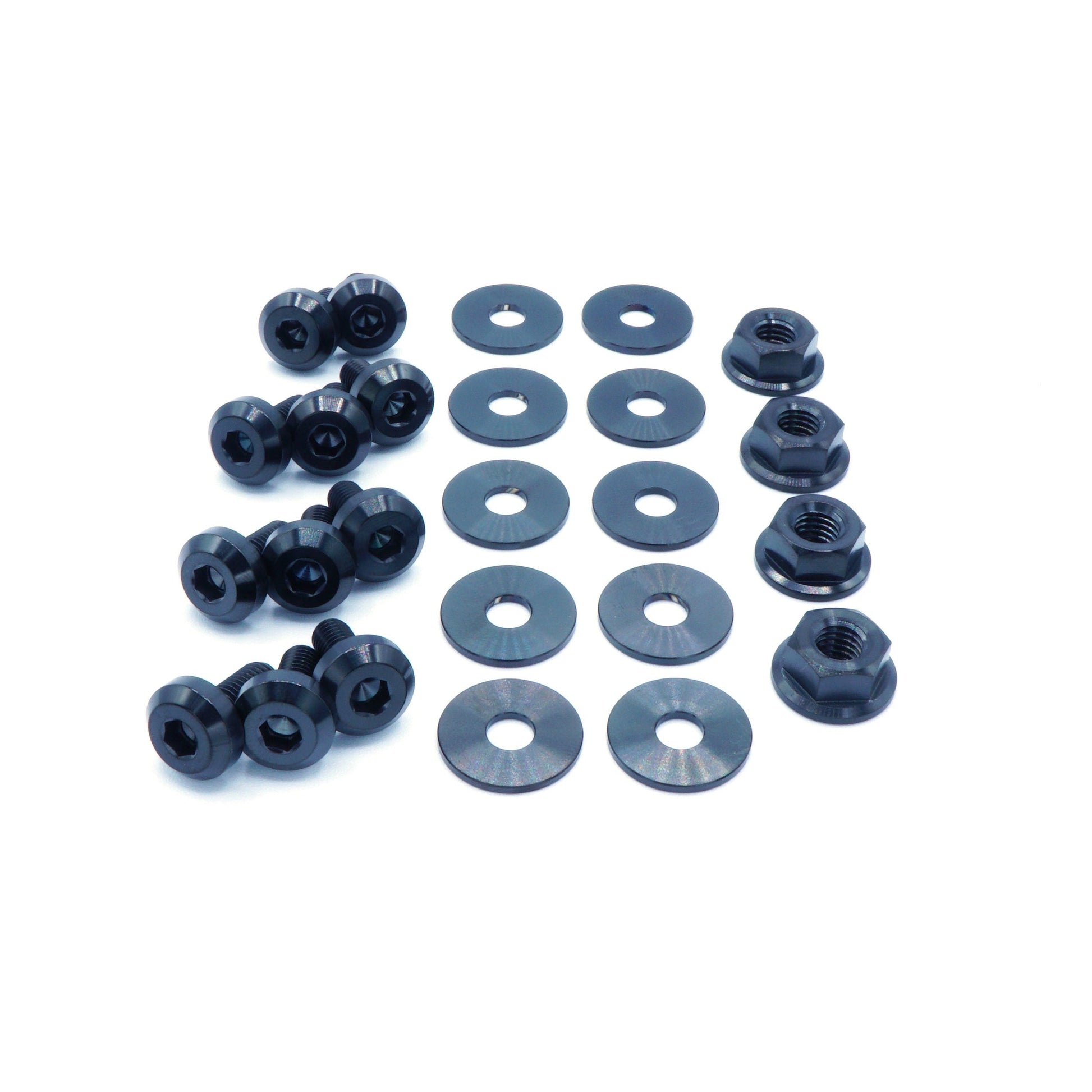 Stage 1 Titanium Hardware Engine Bay Kit - Mazda Miata (1989-1997) - Graveyard Performance