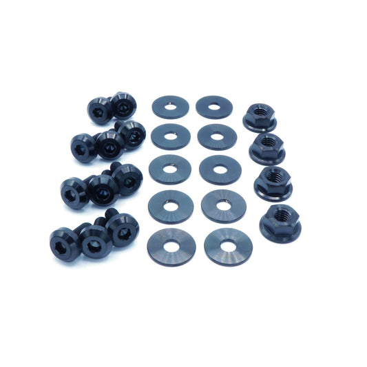 Stage 1 Titanium Hardware Engine Bay Kit - Mazda Miata (1989-1997) - Graveyard Performance