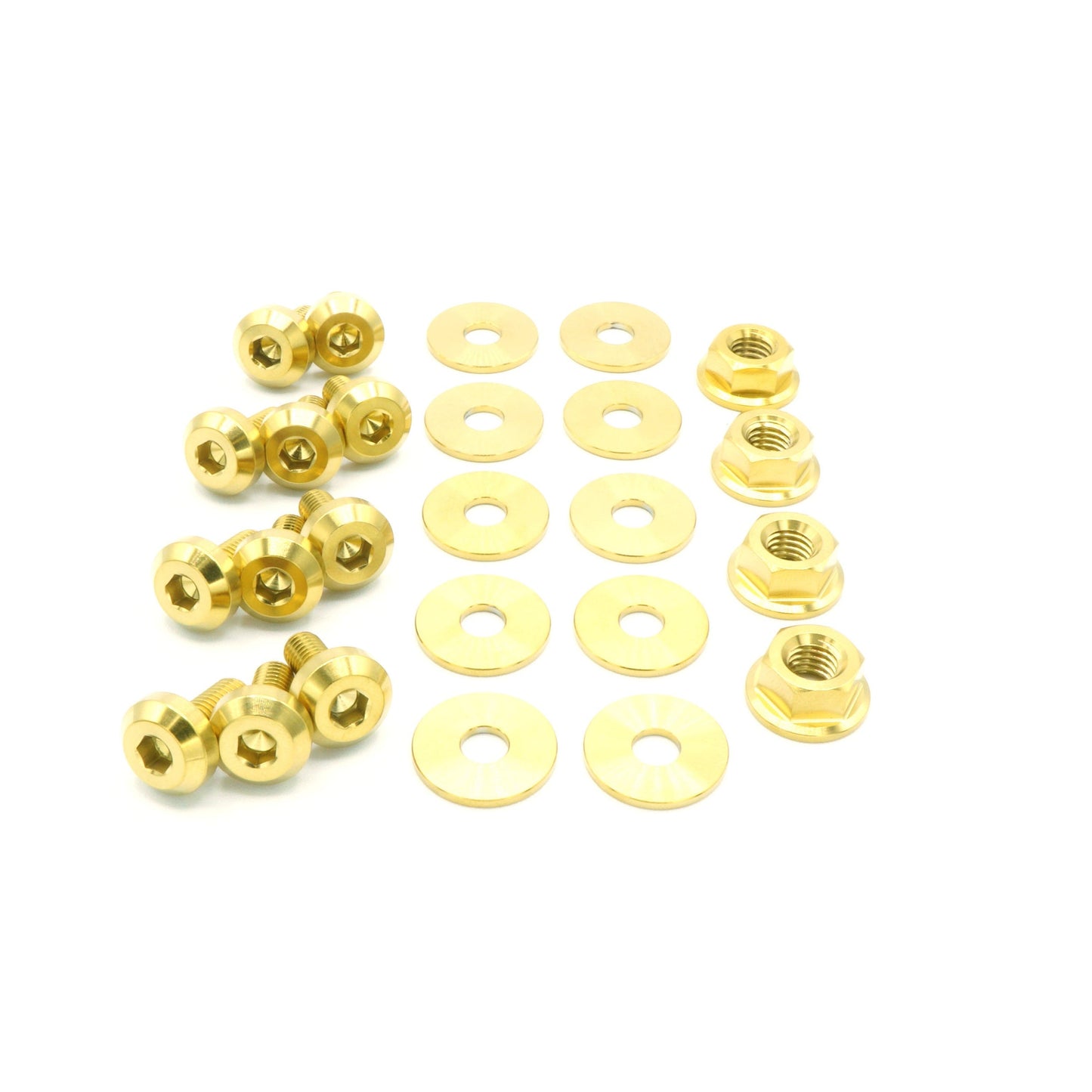 Stage 1 Titanium Hardware Engine Bay Kit - Mazda Miata (1989-1997) - Graveyard Performance