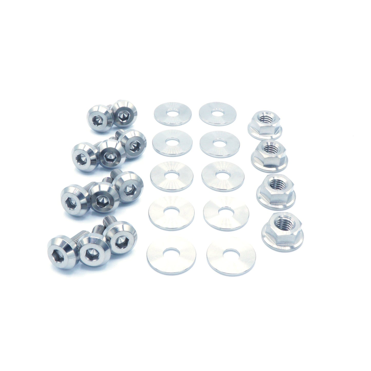 Stage 1 Titanium Hardware Engine Bay Kit - Mazda Miata (1989-1997) - Graveyard Performance