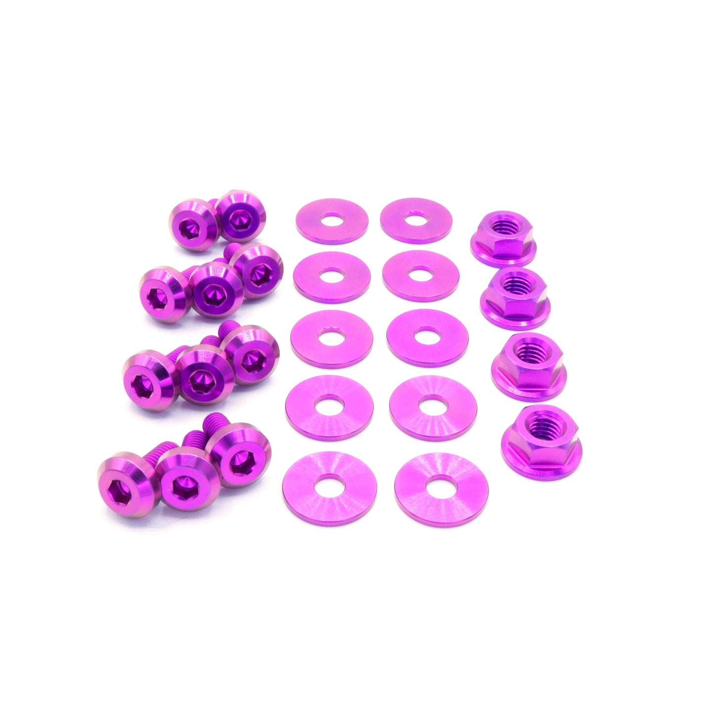 Stage 1 Titanium Hardware Engine Bay Kit - Mazda Miata (1989-1997) - Graveyard Performance