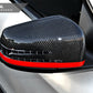 AutoTecknic Replacement Carbon Mirror Covers - Mercedes-Benz A / B / C / E / S / CLA / CLS / CL / GLK Class