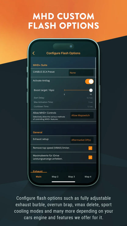 MHD Super Tuning License for B58 Supra, M340i, 340i, 440i, and more