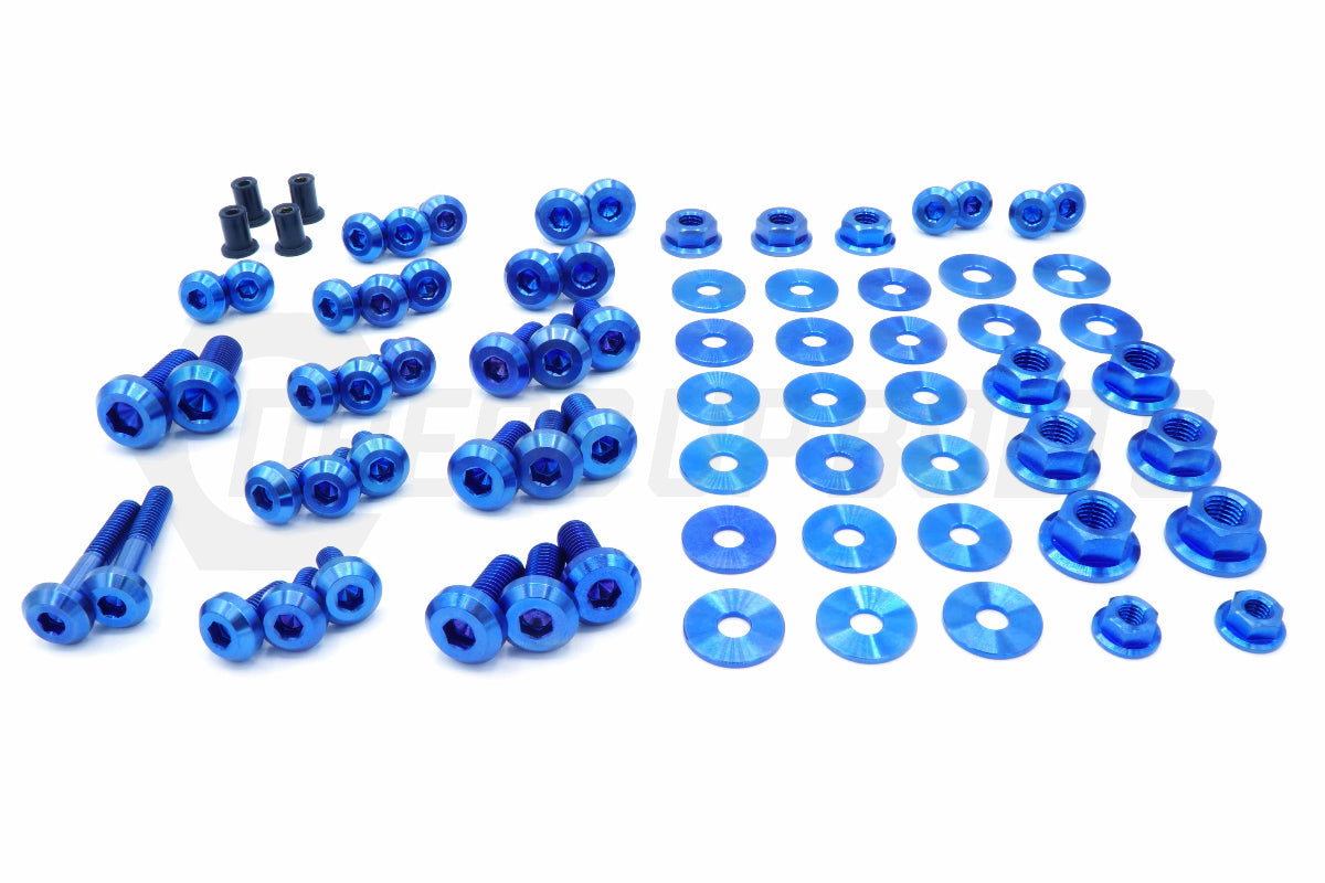 Stage 2 Titanium Hardware Engine Bay Kit - Mitsubishi Evo VIII - Graveyard Performance