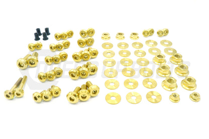 Stage 2 Titanium Hardware Engine Bay Kit - Mitsubishi Evo VIII - Graveyard Performance