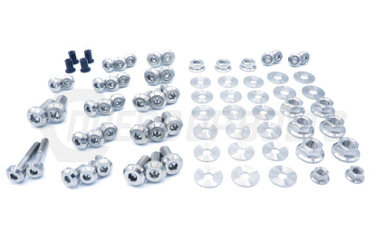 Stage 2 Titanium Hardware Engine Bay Kit - Mitsubishi Evo VIII - Graveyard Performance
