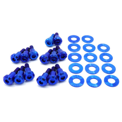 Titanium Hardware Valve Cover Kit - 4B11T Engine - Graveyard Performance