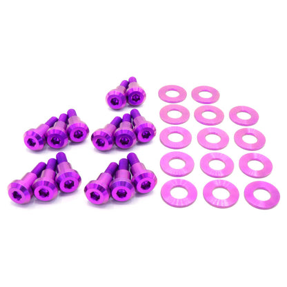 Titanium Hardware Valve Cover Kit - 4B11T Engine - Graveyard Performance