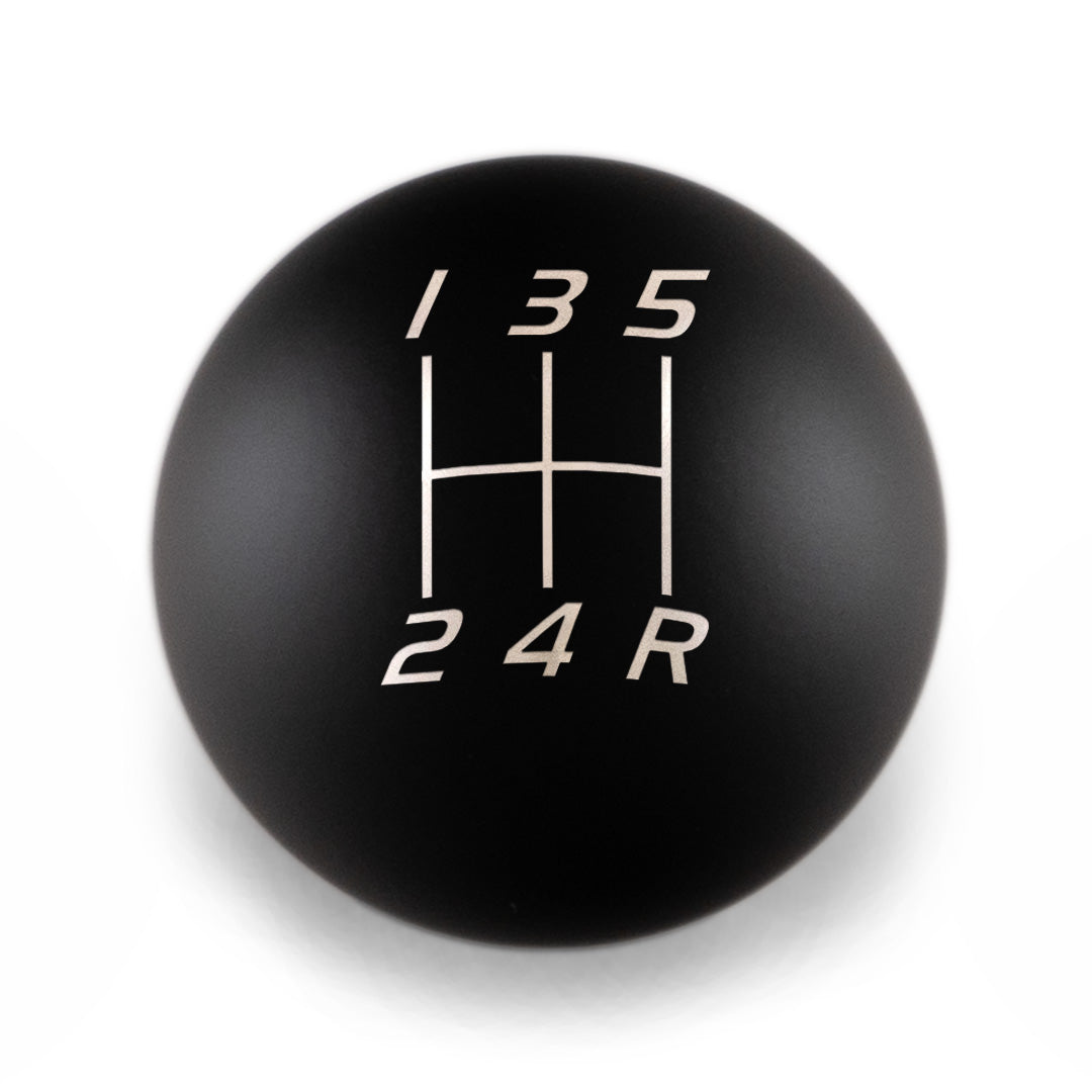 Billetworkz Weighted Shift Knob - 5-Speed Velocity Engraving for Subaru - Graveyard Performance
