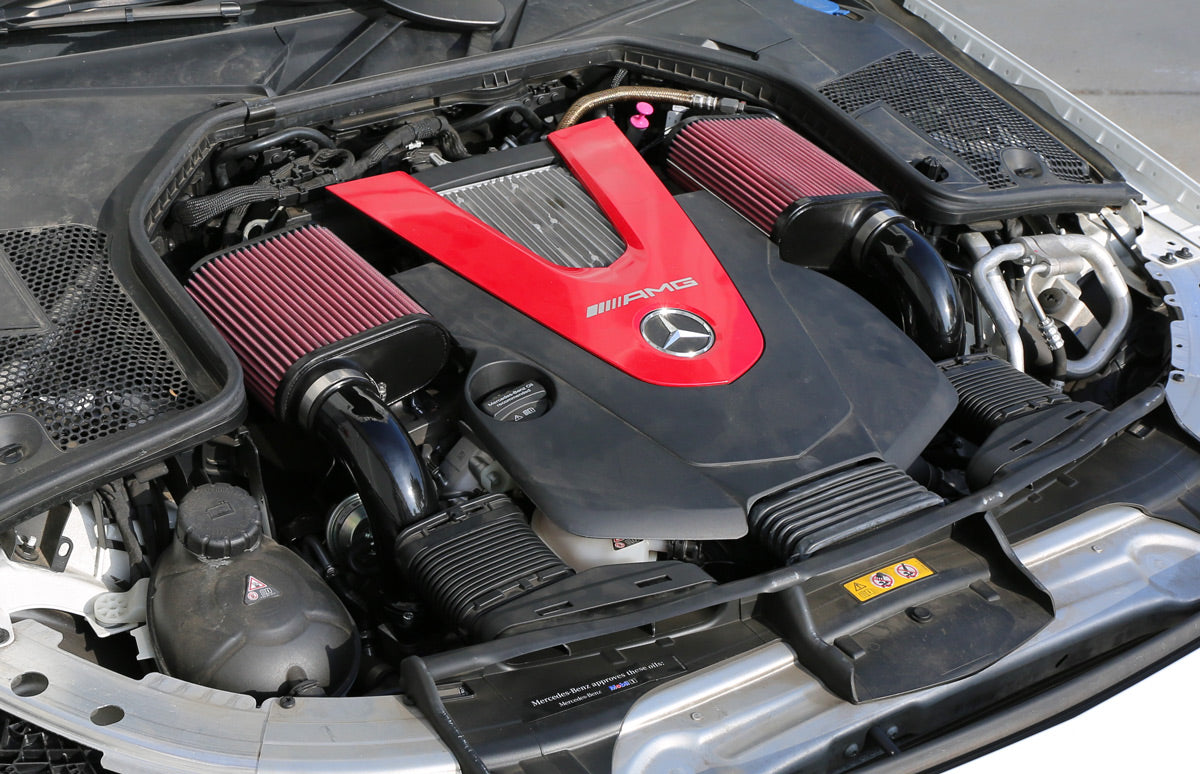 BMS C400/C450/C43 Dual Intakes, Filters and Mounting Hardware - Burger Motorsports