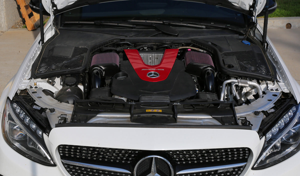 BMS C400/C450/C43 Dual Intakes, Filters and Mounting Hardware - Burger Motorsports