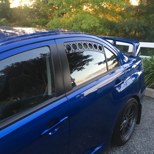 Billetworkz Window Vents Mitsubishi Lancer / Evo 2008-2015 - Graveyard Performance