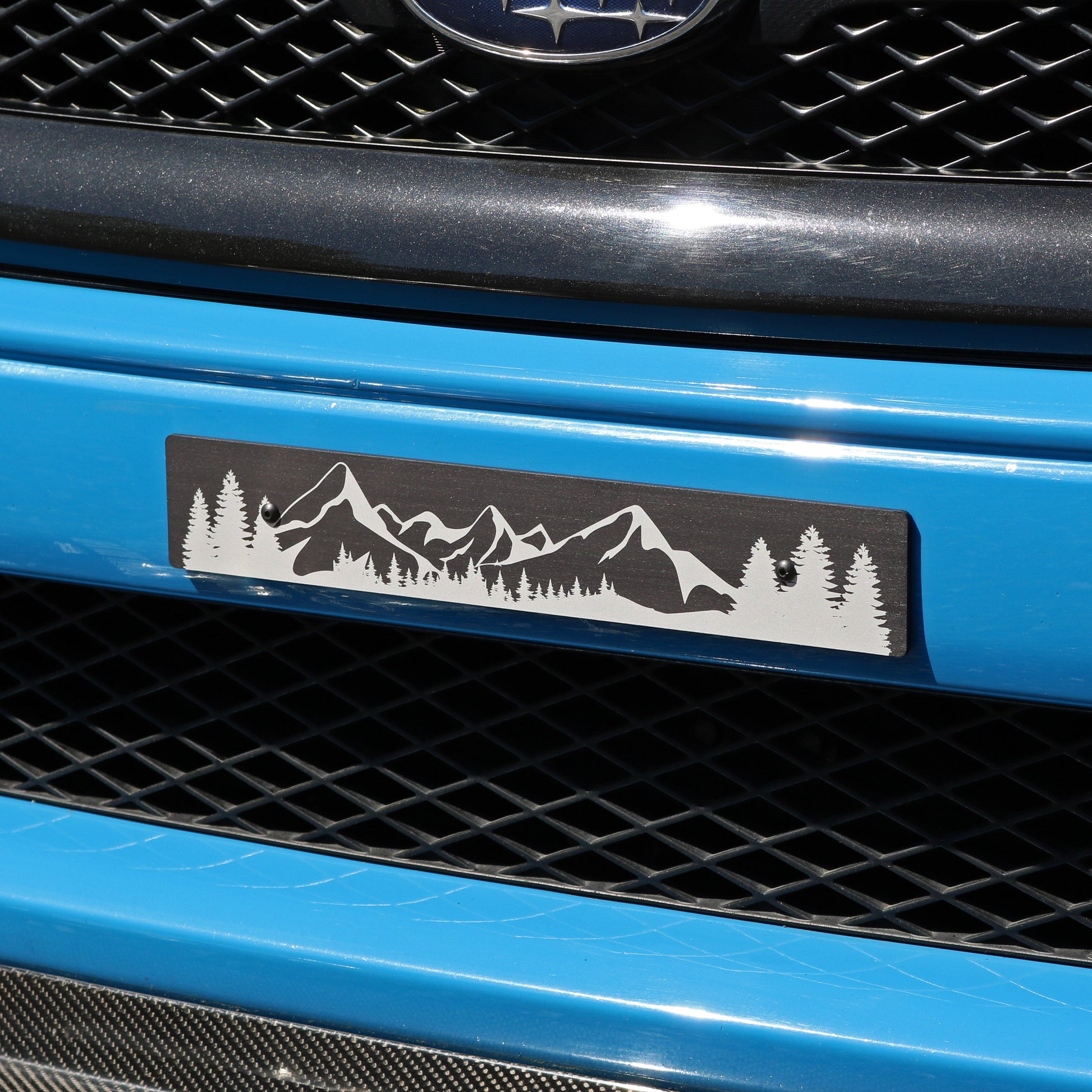 Billetworkz "Mountains" License Plate Delete - Graveyard Performance