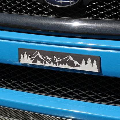 Billetworkz "Mountains" License Plate Delete - Graveyard Performance