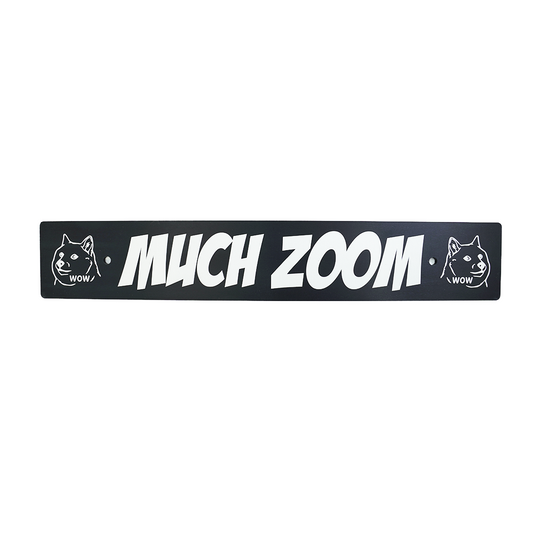 Billetworkz "Much Zoom" License Plate Delete - Graveyard Performance