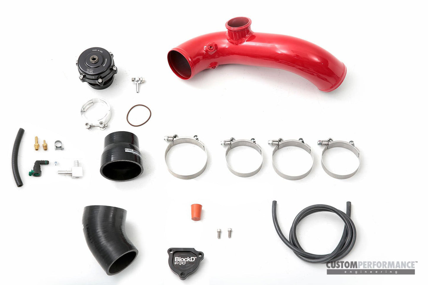 Exhale™ Ford Mustang EcoBoost BOV Attachment Kit (HKS or TiAL)