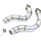 BMW 135i N54 3" CATLESS DOWNPIPES - ARM Motorsports