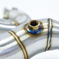 BMW 135i N54 3" CATLESS DOWNPIPES - ARM Motorsports