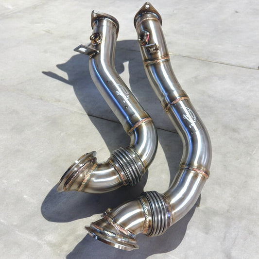 2007-2013 N54 Racing Downpipes For BMW 1M/ 135i/ 335i/ 335is/ 335Xi - Palenon Performance - Graveyard Performance