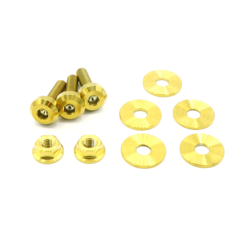 Titanium Hardware Engine Cover Kit - VQ37VHR Engine - Graveyard Performance