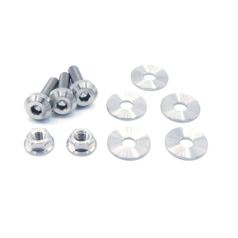 Titanium Hardware Engine Cover Kit - VQ37VHR Engine - Graveyard Performance
