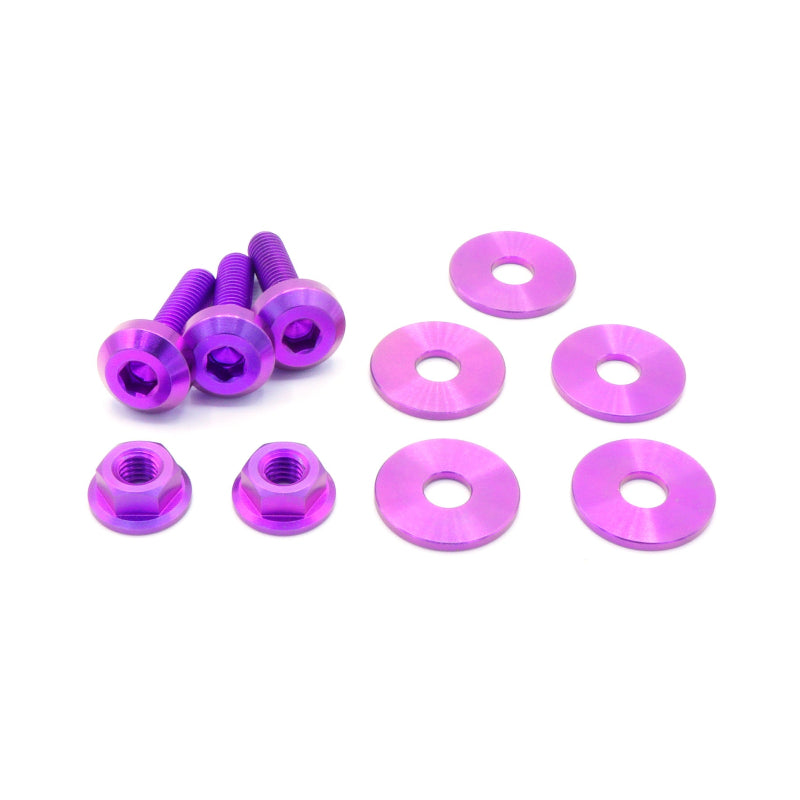 Titanium Hardware Engine Cover Kit - VQ37VHR Engine - Graveyard Performance