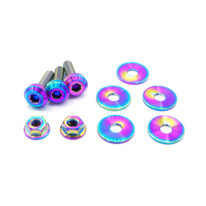 Titanium Hardware Engine Cover Kit - VQ37VHR Engine - Graveyard Performance