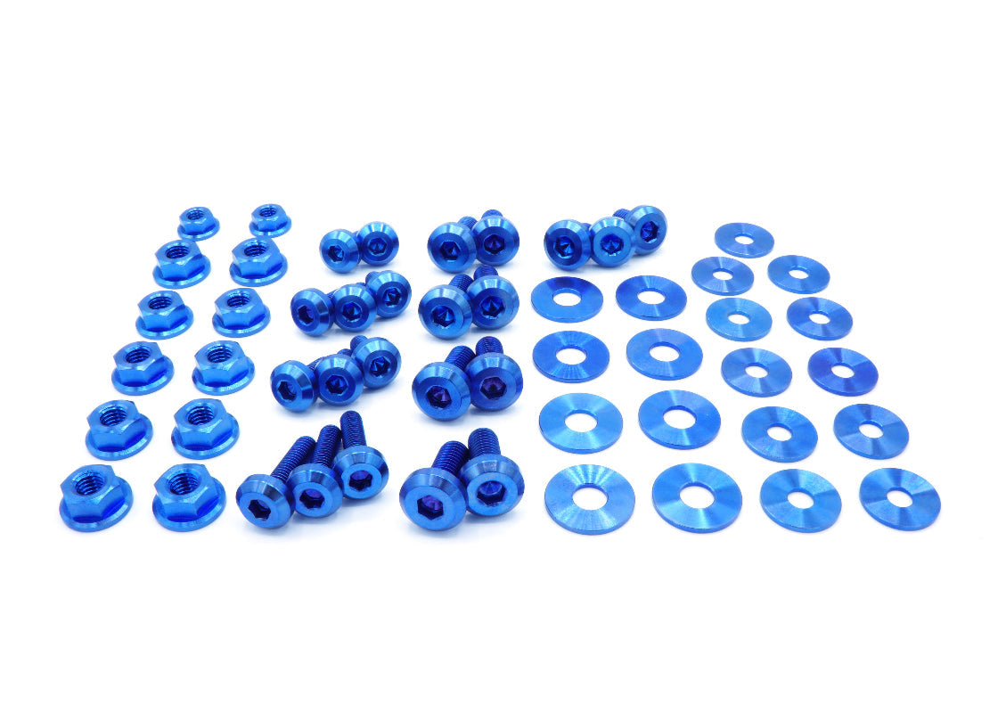 Stage 1 Titanium Hardware Engine Bay Kit - Nissan 350Z (2003-2006) - Graveyard Performance