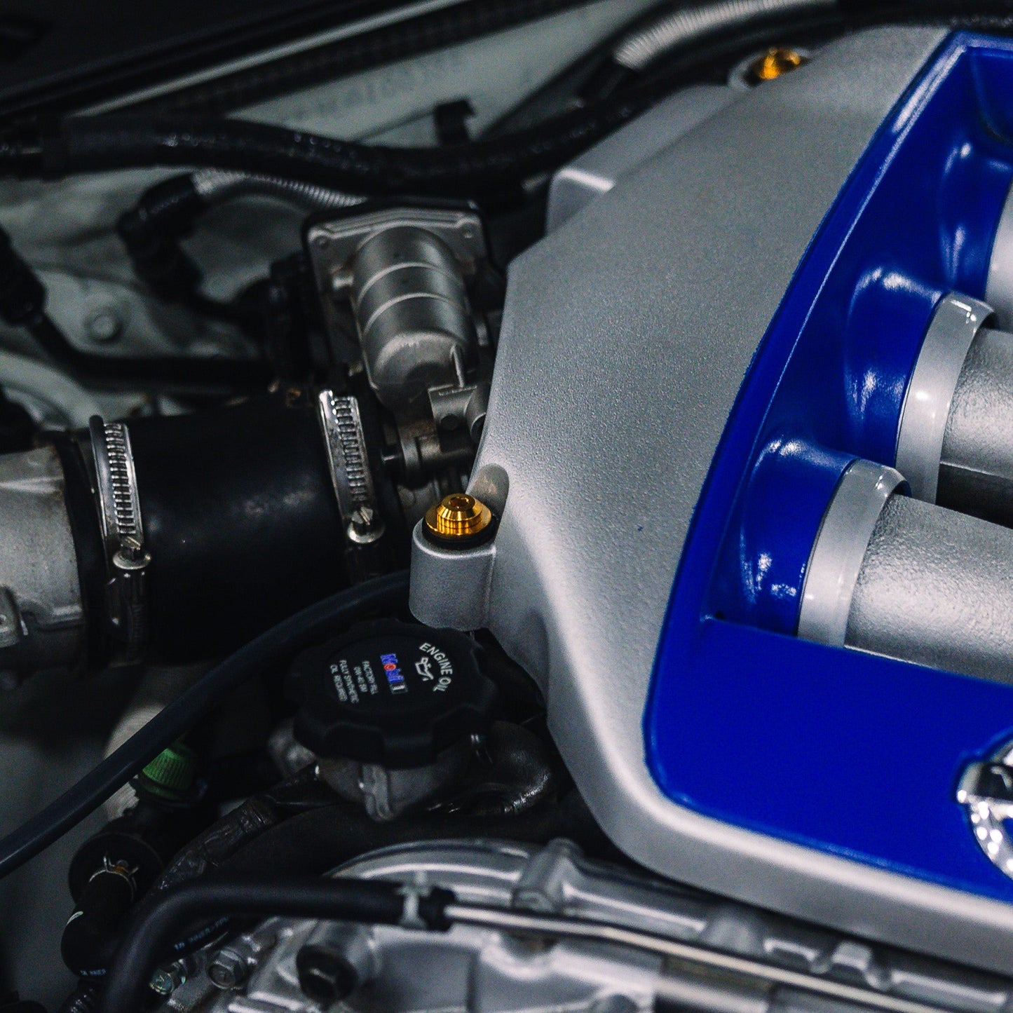 Titanium Hardware Engine Cover Kit - Nissan VR38DETT Engine - Graveyard Performance