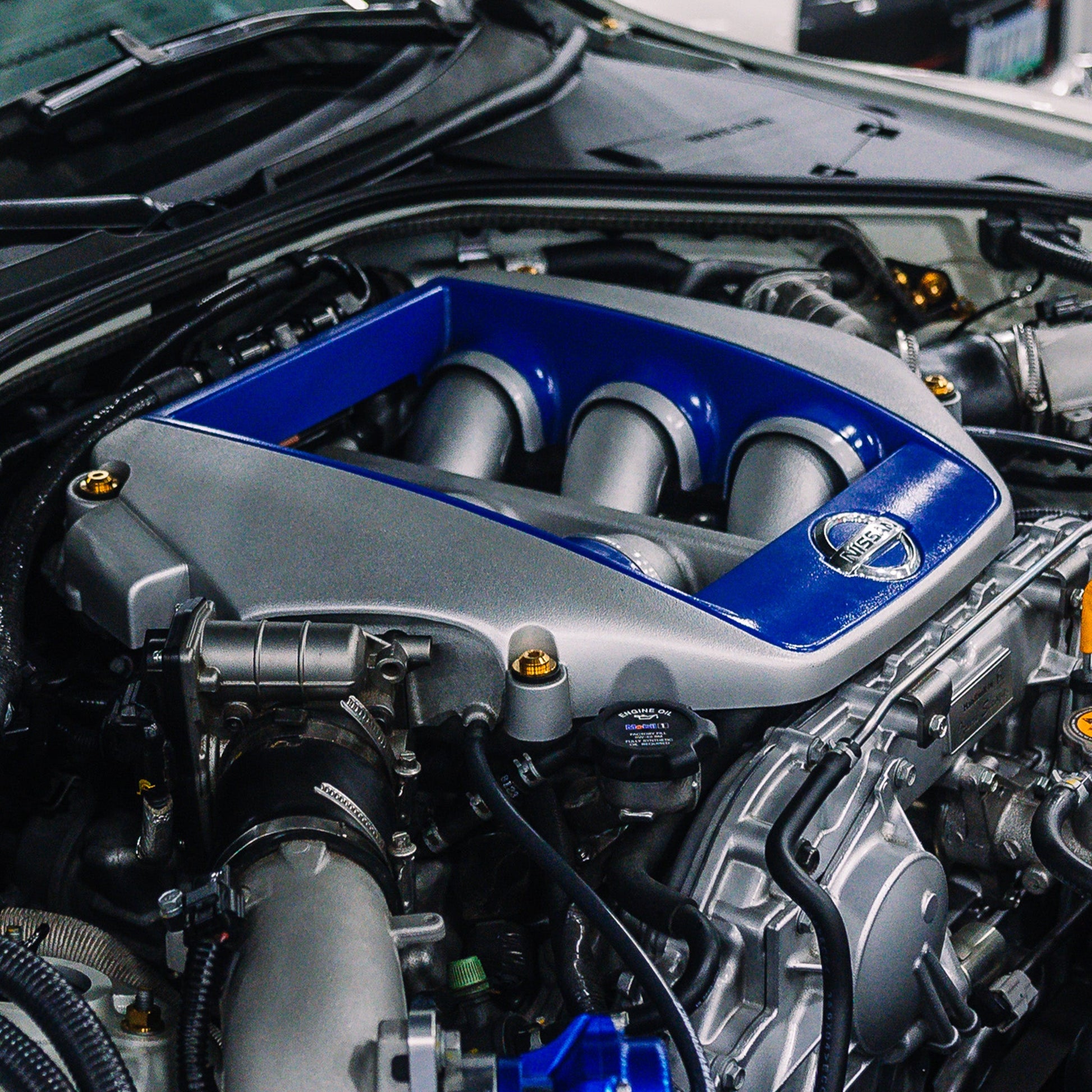 Titanium Hardware Engine Cover Kit - Nissan VR38DETT Engine - Graveyard Performance