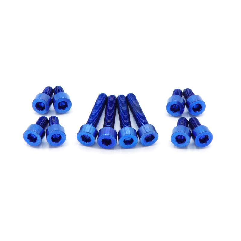 Titanium Hardware Coil Pack Cover Kit - RB25 Engine - Graveyard Performance